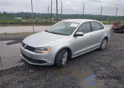 2013 Volkswagen Jetta 2.5L Se из США, поврежденный, VIN 3VWDP7AJ2DM407024